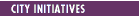 City initiatives