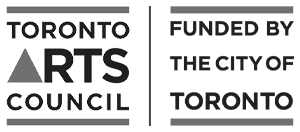 Toronto Arts Council logo in black and white