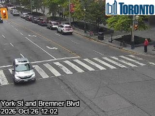 Live traffic camera: York St at Bremner Blvd / Raptors Way