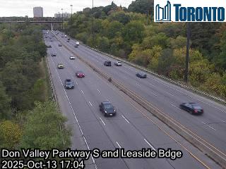 Webcam of Don Valley Parkway at Beechwood