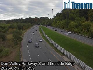 Webcam of Don Valley Parkway at Millwood