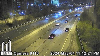 Webcam of Don Valley Parkway at St. Dennis