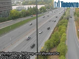 Webcam of Don Valley Parkway at Wynford Drive