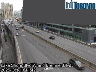 Webcam of Gardiner Expressway at York