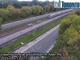 Webcam of Allen Expressway at Viewmount Avenue