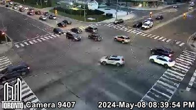 Webcam of Allen Expressway at Sheppard Avenue West