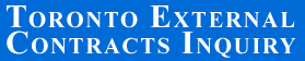 TORONTO EXTERNAL CONTRACTS INQUIRY Logo
