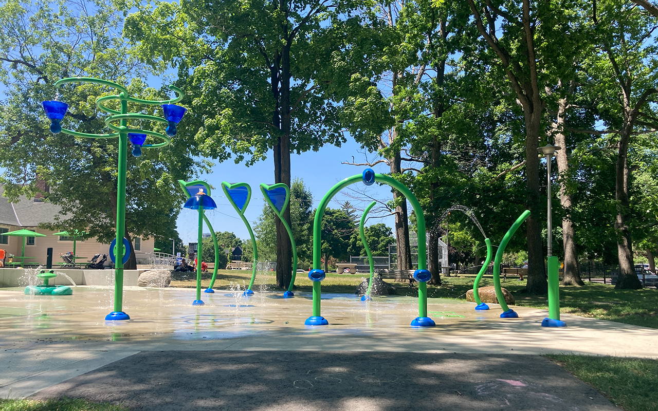 Splashpad at Moorevale Park