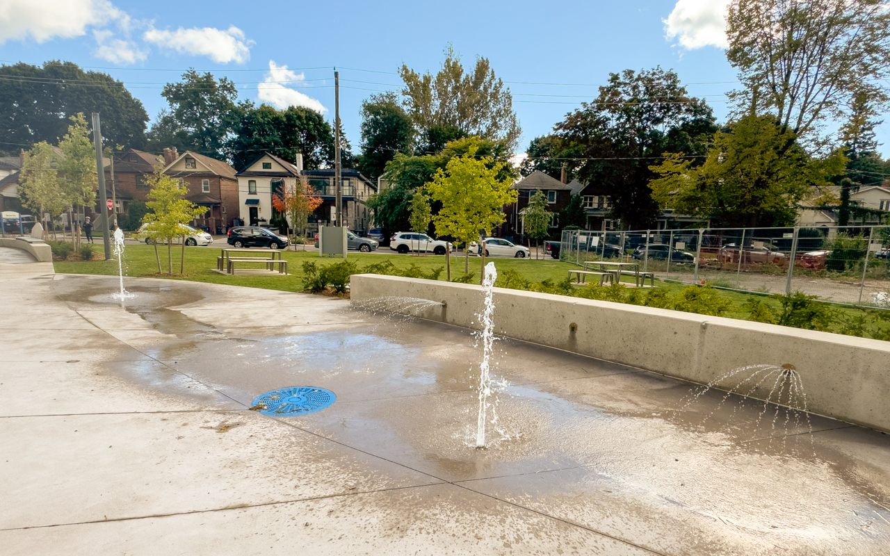 Splash and Spray Pad at Raccoon Park