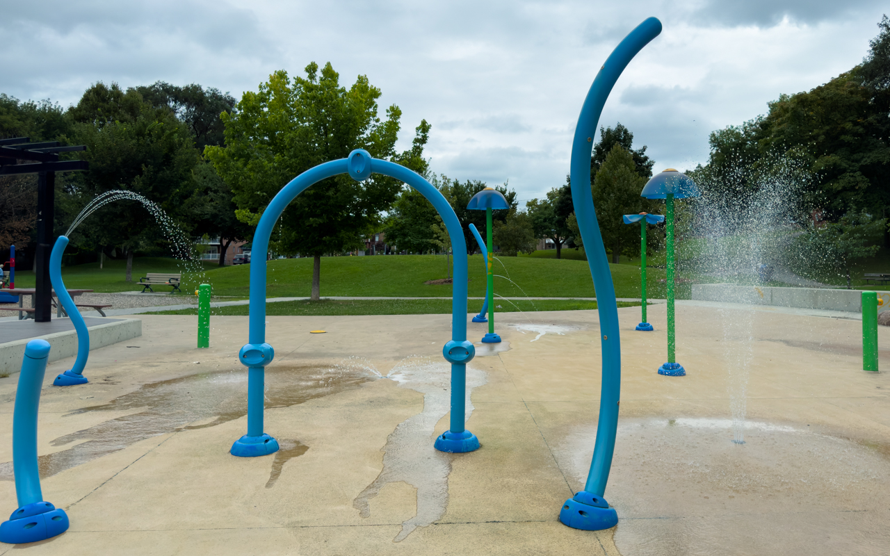 Splash Pad at Bert Robinson Park