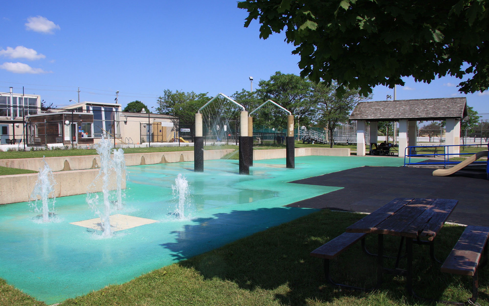 Irving W. Chapley Park splash pad