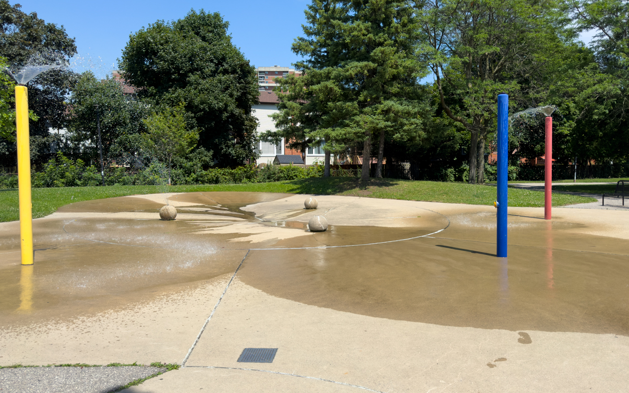 Splash Pad at Horseley Hill Park