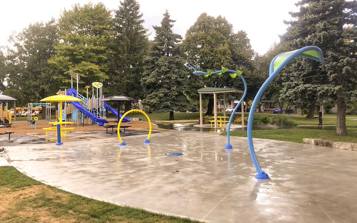 Splash Pad at Scarborough Village Park