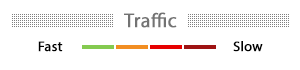 Legend of traffic colours