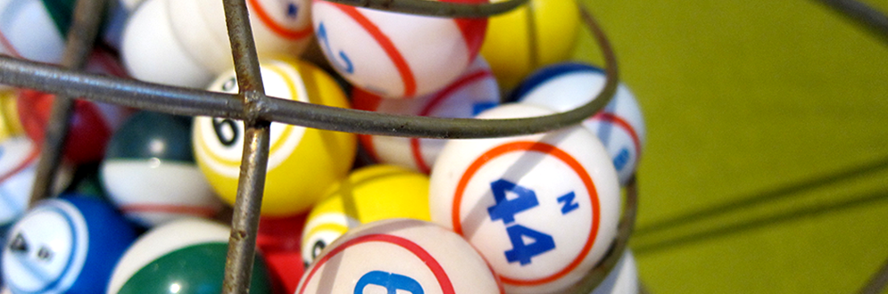 Lottery bingo balls