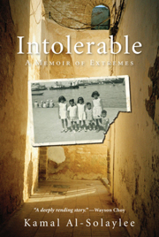 Toronto Book award winner cover art - Intolerable: A Memoir of Extremes published by Harper Collins written by Kamal Al-Solaylee