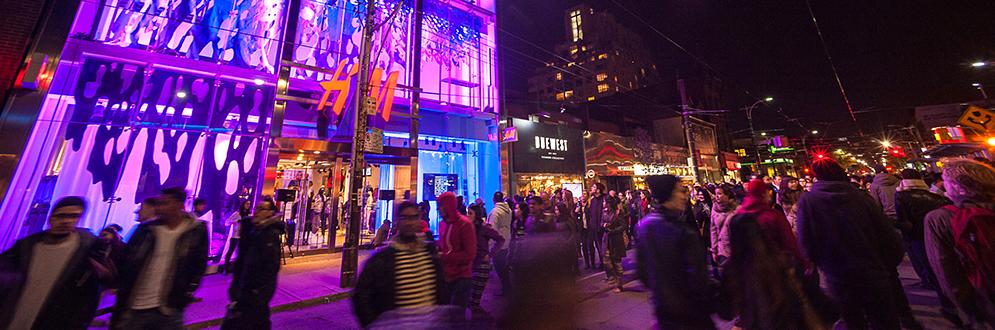 H&M's Coalesce at Nuit Blanche Toronto 2014