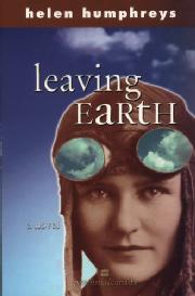 Toronto Book award winner cover art - Leaving Earth published by HarperCollins written by Helen Humphreys