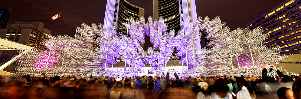 Ai Wei Wei, Forever Bicycles at Nuit Blanche Toronto, 2013