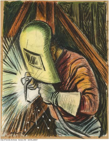 Welder, 1950