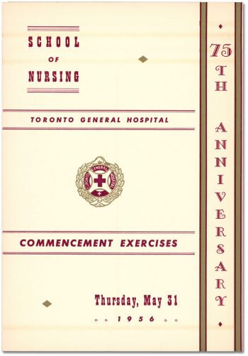 75th Anniversary Commencement Exercises front of card