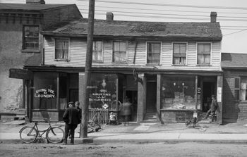 Mr. Lee Hong's laundry, 48 Elizabeth Street 1912