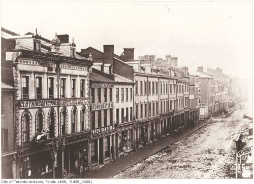 King Street East, south side looking west