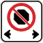 no stopping sign