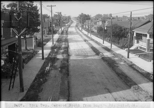 Oakwood Avenue, between Jasmond Avenue and Rogers Road