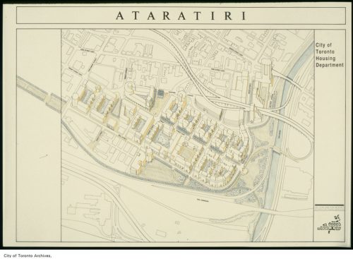 Plan of Ataritiri site, ca. 1988