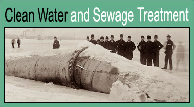 Clean Water and Sewage Treatment.