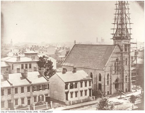 Second United Presbyterian Church under construction