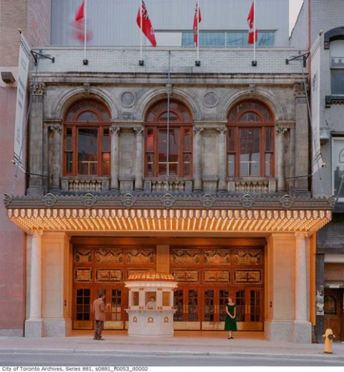 Elgin and Winter Gardens Theatre, facade