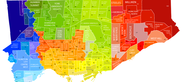 city of toronto maps Neighbourhoods Communities City Of Toronto city of toronto maps