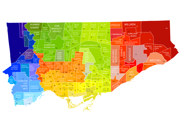 Neighbourhoods & Communities – City of Toronto