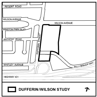 Dufferin Wilson Regeneration Study Area