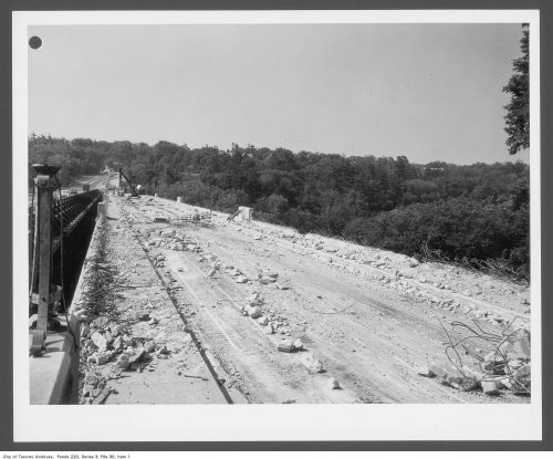 Construction of Bayview Bridge