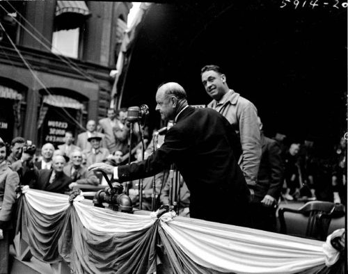 Ray Lawson opens construction of the Yonge Street subway