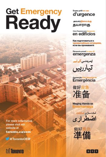 get emergency ready poster