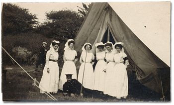 The Beginnings of Army Nursing - Niagara Camp ca. 1914