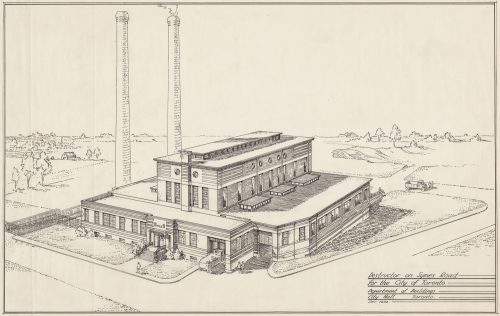 Sketch of Destructor, Symes Road, 1932