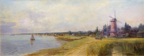 Toronto in 1834 Owen P. Staples (1866-1949) 1907 Oil on canvas, 121.5 x 304.5 cm. City of Toronto Art Collection, Cultural Services