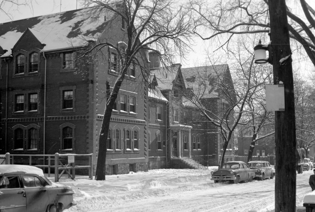 Boys' Home, east side of George Street 1954 (before demolition).