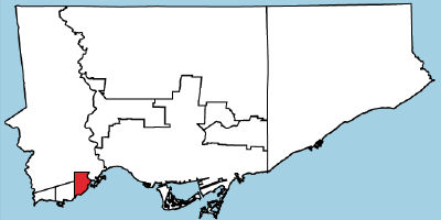 Mimico Zoning Key Map