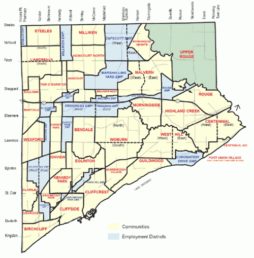 Scarborough Community Map