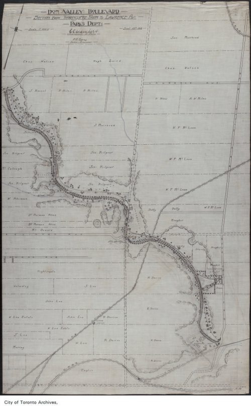 Don Valley Boulevard, 1912
