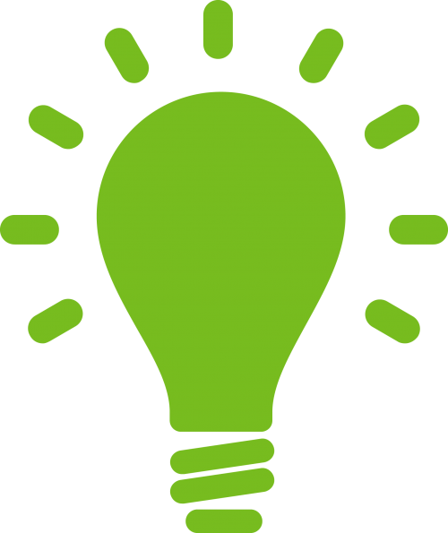 Light bulb icon representing innovation