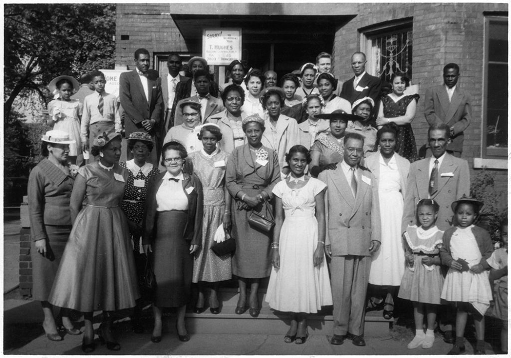 Negro Citizenship association reception, 1954