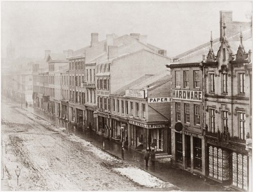 King Street East south side, looking east