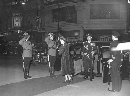 Princess Elizabeth at City Hall